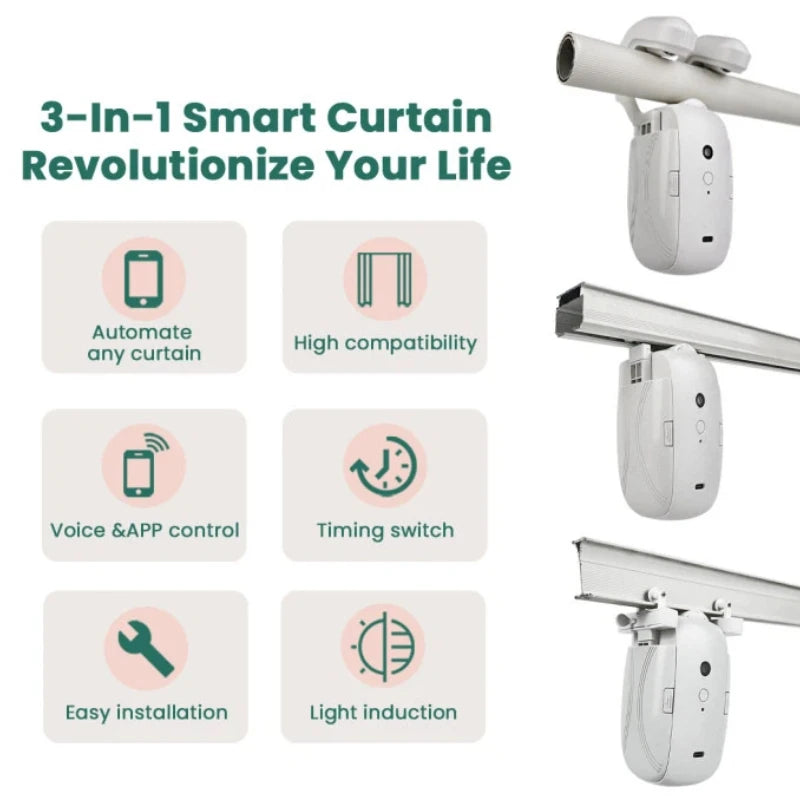 Smart Automatic Electric Curtain Motor