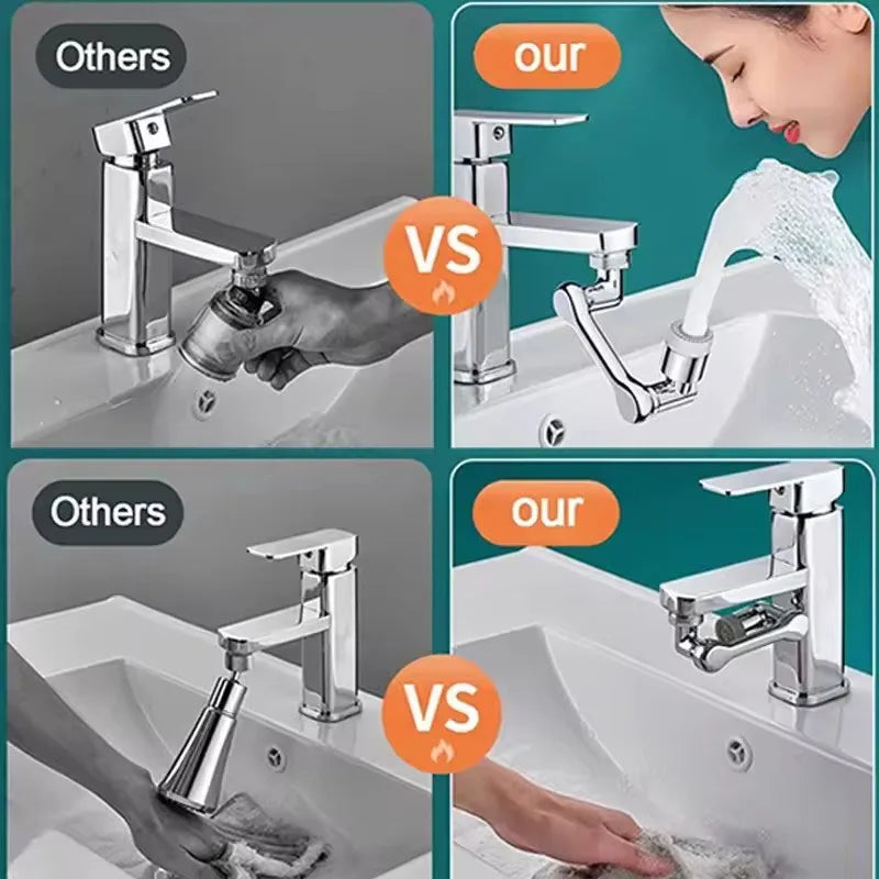 1080° Rotatable Faucet Extender
