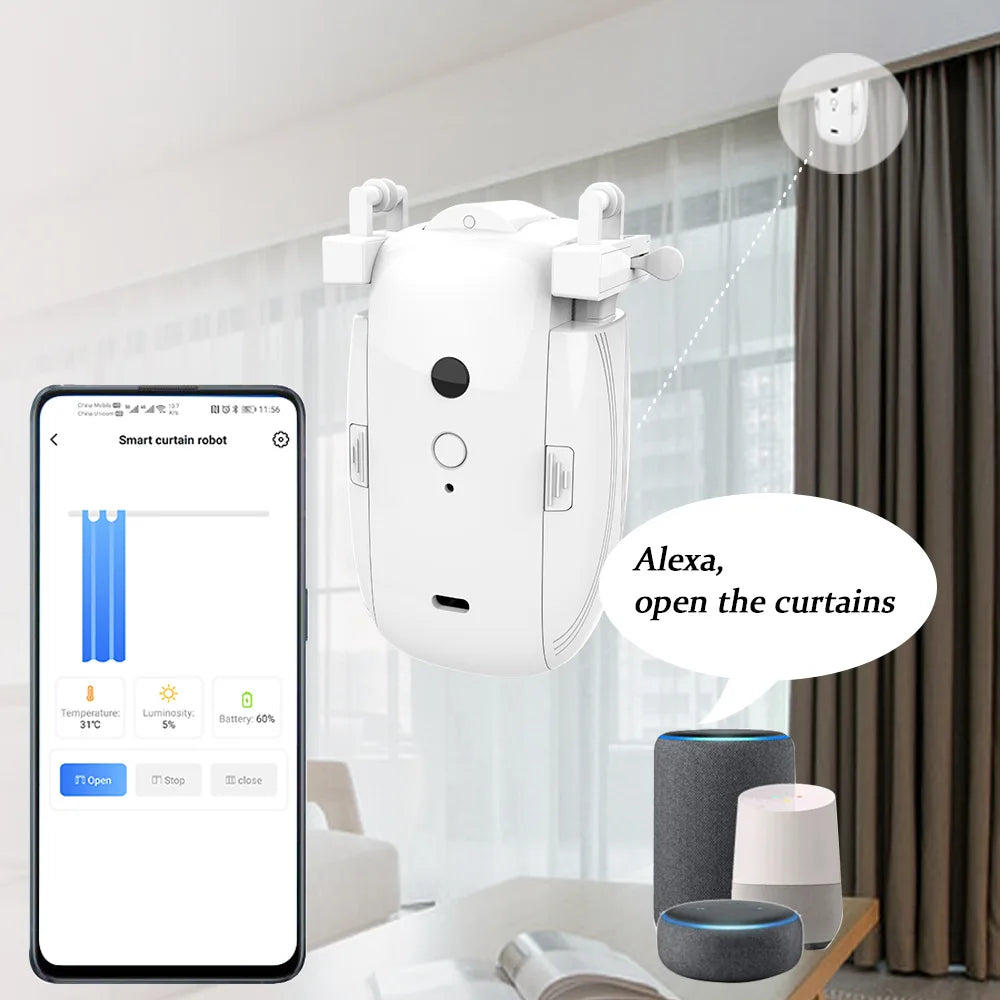 Smart Automatic Electric Curtain Motor